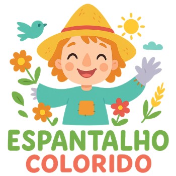Creche Espantalho Colorido