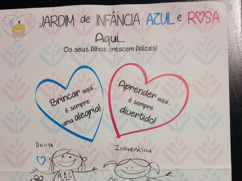 Foto 1 de Jardim de Infancia Azul e Rosa