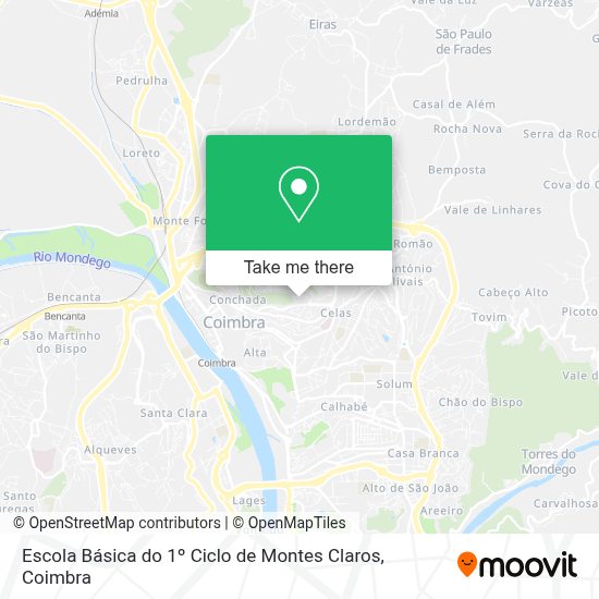 Foto 1 de Escola Básica de Montes Claros, Coimbra